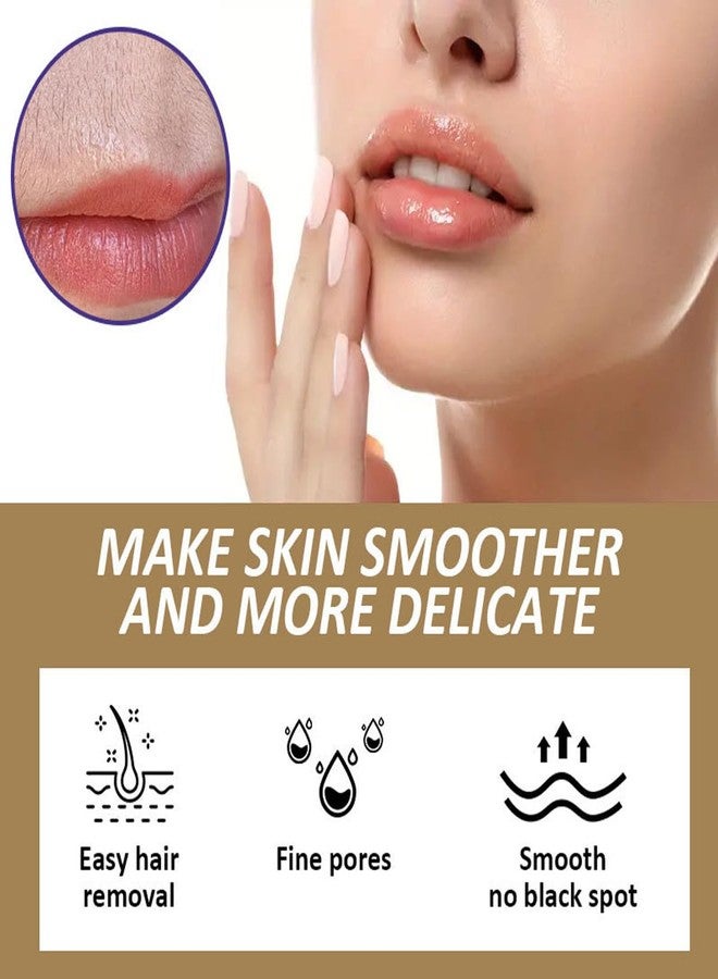 MULPG Facial Hair Removal Cream,Coconut Oil Hair Removal Cream for Women for Upper Lip and Chin,Gentle and Non-irritating Remove Excess Hair (3.52 fl oz) - Image 3